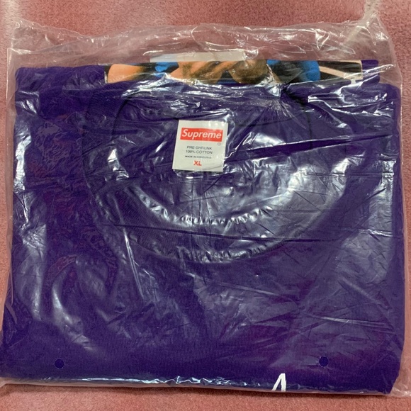 Supreme Max B T-Shirt Purple Size XL - Picture 5 of 7